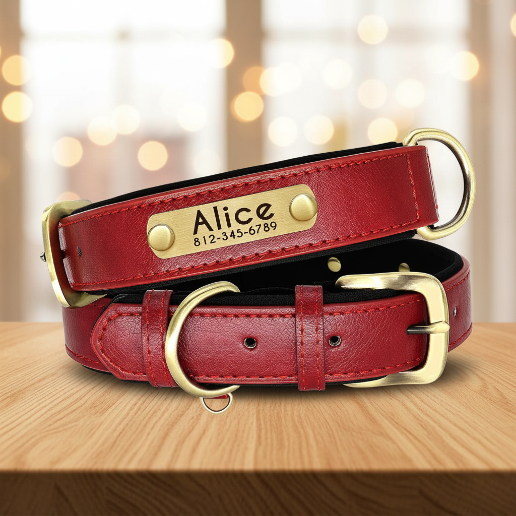 Collier rouge