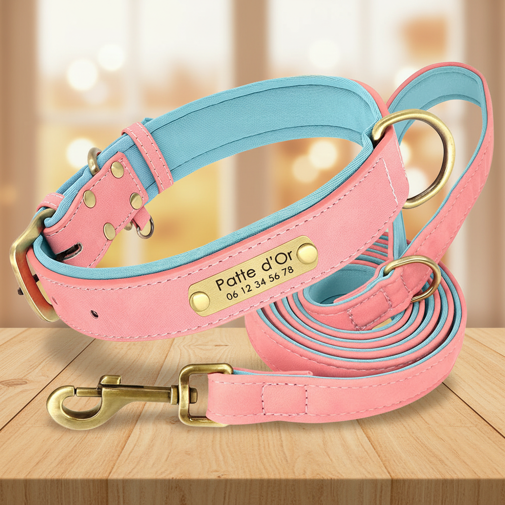 Ensemble rose Patte d'Or